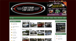 Desktop Screenshot of customcarsales.com.au