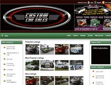 Tablet Screenshot of customcarsales.com.au